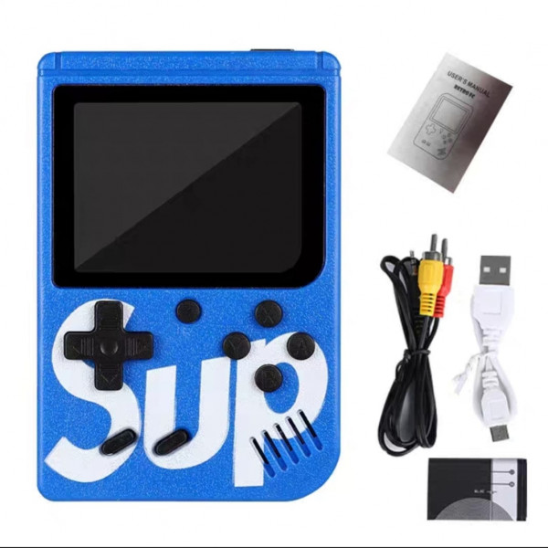 Sup Children's Handheld Game Console Built-in 400 Games, with 3.0inch LCD Display