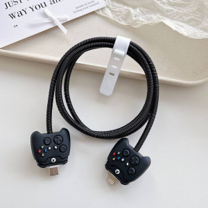 Set of 4  Play Station 3D Data Cable Protector iPhone & Android 