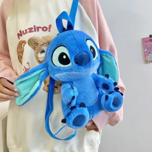 3D Velvet Backpack For Kids - Stitch 