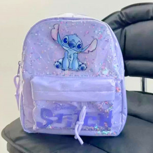 PU Leather Backpack For Kids - Stitch 