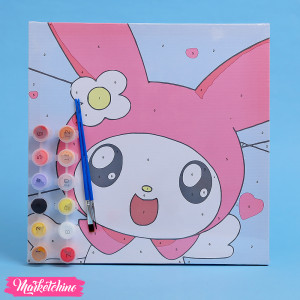 1Pcs Random Of Painted Canvas Tableau 