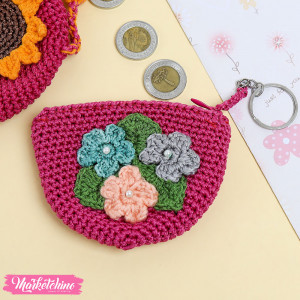 Crochet Coins Holder-Flower 