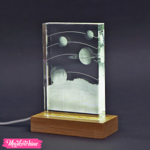 Lighting Crystal Decor - Solar System 