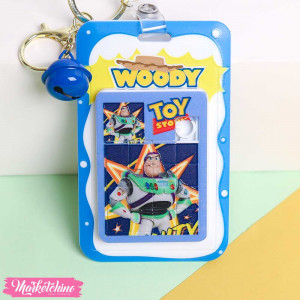  Acrylic ID Card Holder , Puzzle - Buzz Lightyear