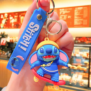 Silicone Keychain - Stitch