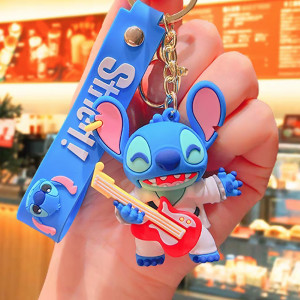 Silicone Keychain - Stitch
