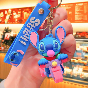 Silicone Keychain - Stitch
