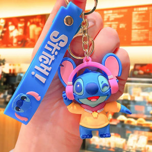 Silicone Keychain - Stitch