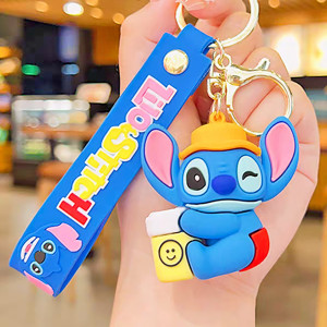 Silicone Keychain - Stitch