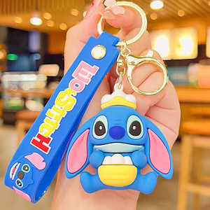 Silicone Keychain - Stitch