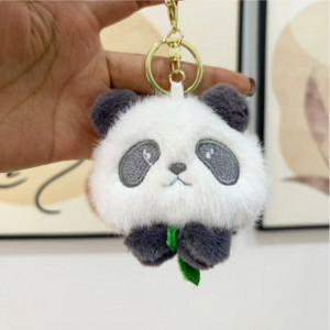 Velvet Keychain - Panda