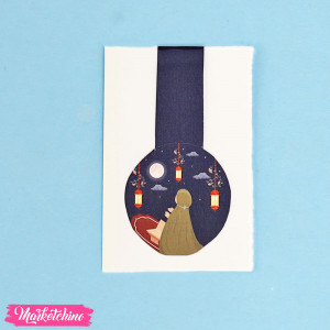 Magnetic Bookmark - Girl (