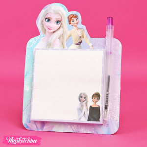 Sticky Note With Pen - Frozen