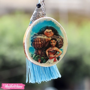Keychain-Moana & Maui