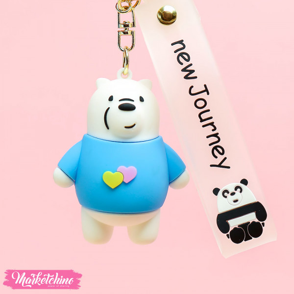 Silicone Keychain We Bare Bears Ice Bear Buy best Handmade Products in Egypt with best Prices Marketchino