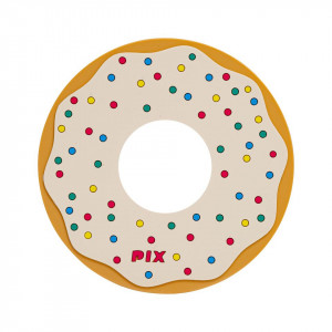 Silicon Coaster-Donuts-White