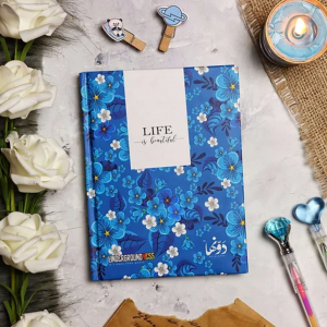 Notebook-Blue Flowers