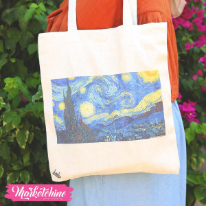 Hand Bag-Starry Night