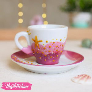 Painted Cup&Plate-Star