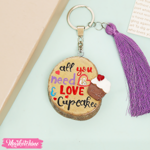 painted Keychain - All You Need Love