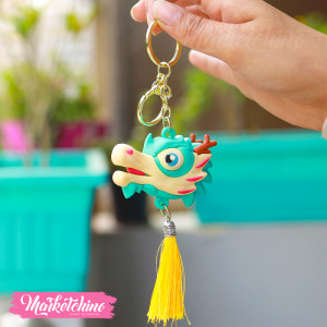 Silicone Keychain-Dragon