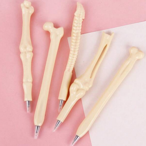 5pcs Bone Shaped Ballpoint Pen