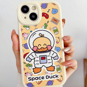 Cartoon Duck Pattern Anti-fall Phone Cover  iphone 13  pro max