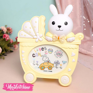 Photo Frame-Bunny-Yellow-1