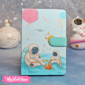 NoteBook-Light Blue Astronaut