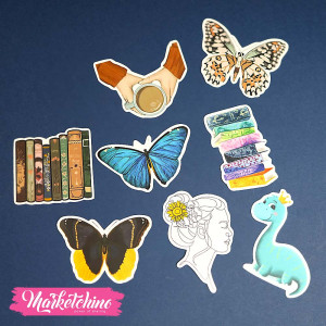 Sticker-Laptop (set of 8 )-10