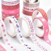 10 Rolls Random Pattern Washi Tape  ( 200 CM )