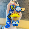 Silicone Keychain-Blue Bear