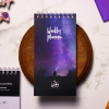 Blue Galaxy Weekly Planner