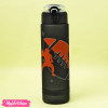 Acrylic Measuring Water Bottle - American Football