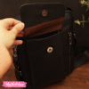 Leather Cross Bag For Men - Jeep - Large 