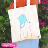 Hand Bag- We Bare Bears-Ice Bear