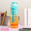 Acrylic Bottle Never Give Up-Mint Green (1000 L )