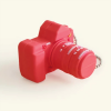 Camera Shaped Silicone USB Flash Drive (32 G )