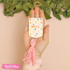 Ceramic Car Charm-Smile
