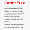 Reflective Phone Signal Battery Pattern Car Sticker