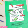 Learn Drawing & Color In The Desert  For Kids  