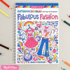 Coloring  Book For Adult -Fabulas Fashion 