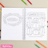 Coloring  Book For Adult -Fabulas Fashion 
