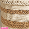 Crochet Basket -  Off White