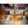 Crochet Basket -  Off White