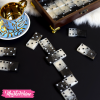 Resin Dominoes game-Black