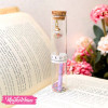 Letter Bottle-Sea Shell-Purple