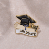 Ladies' Graduation Cap Shaped Brooch 