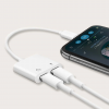 Dual Lightning Charger Cable Adapter (Head Phone&Charger  iphone )