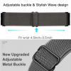 Nylon Spare Watchband Compatible With Samsung-Gray